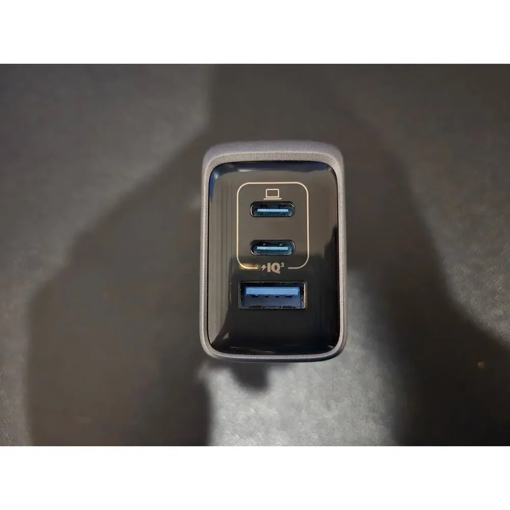 Anker Prime Charger, 100W 3-Port GaN USB C Charger Block, Foldable and Compact